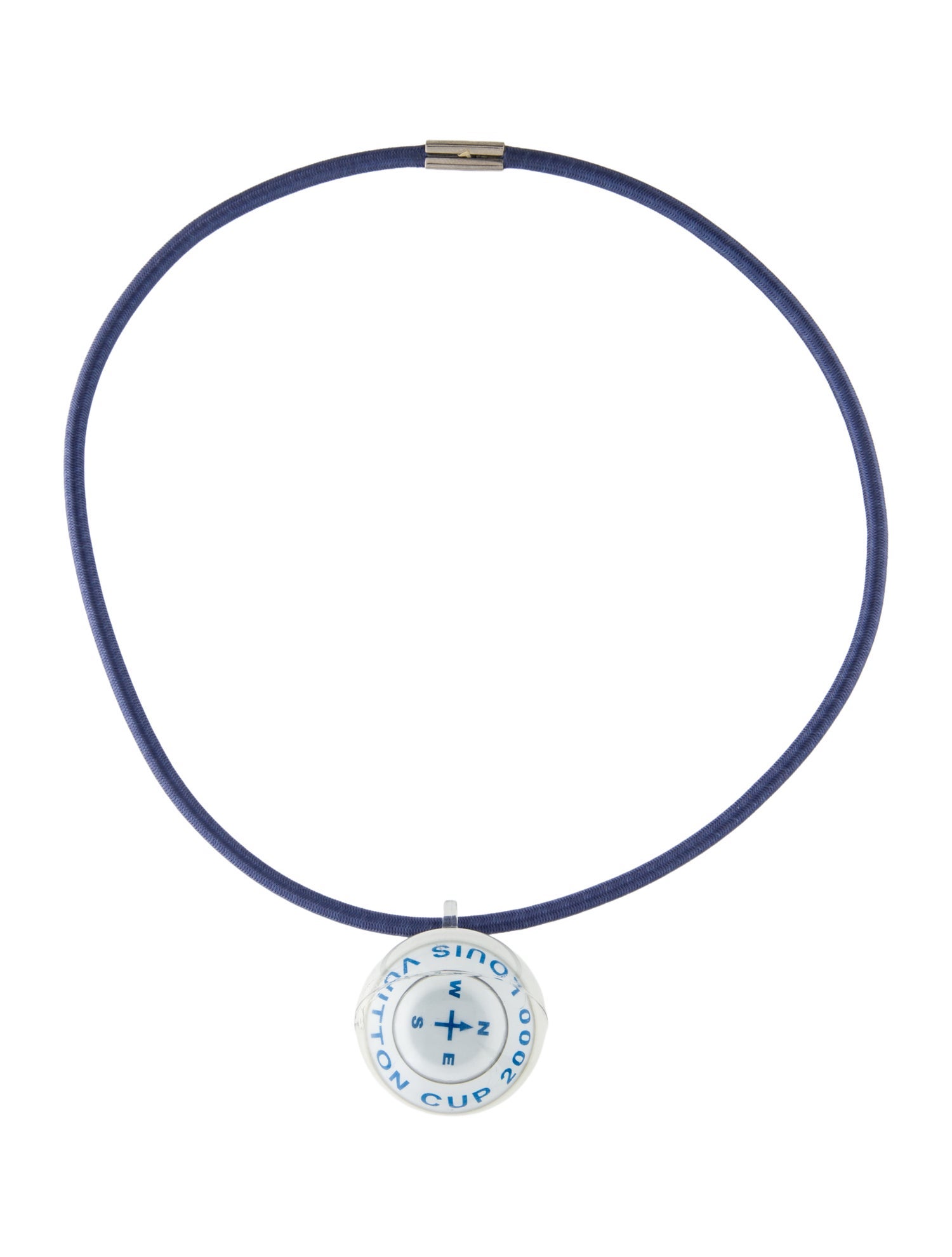 Louis Vuitton LV Cup 2000 Compass Pendant Necklace