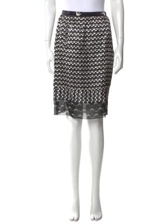 Louis Vuitton Vintage Knee-Length Skirt