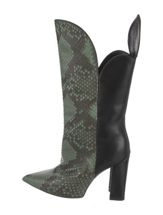 Louis Vuitton LV Monogram Leather Boots