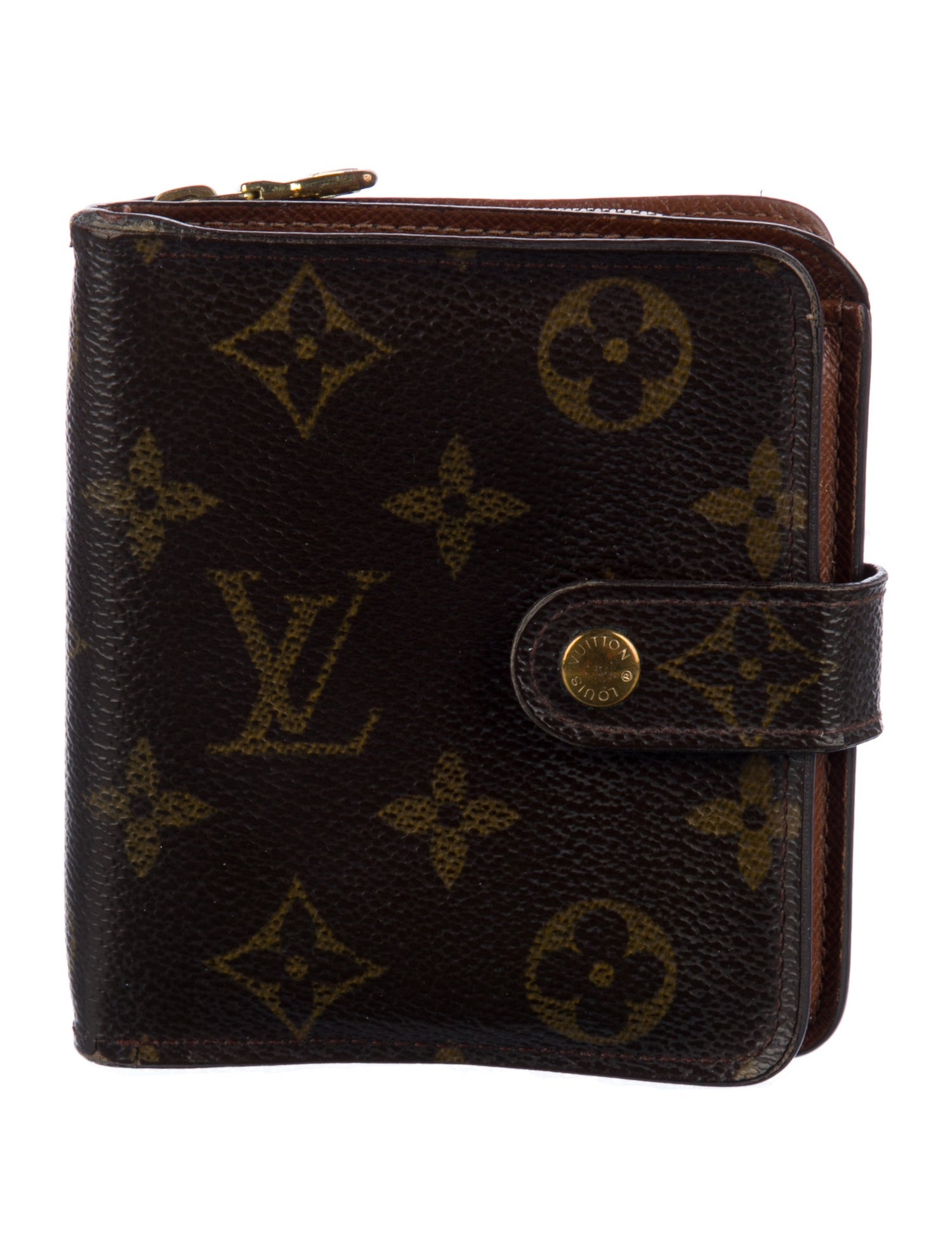 Louis Vuitton Vintage 2004 Compact Zippé Wallet