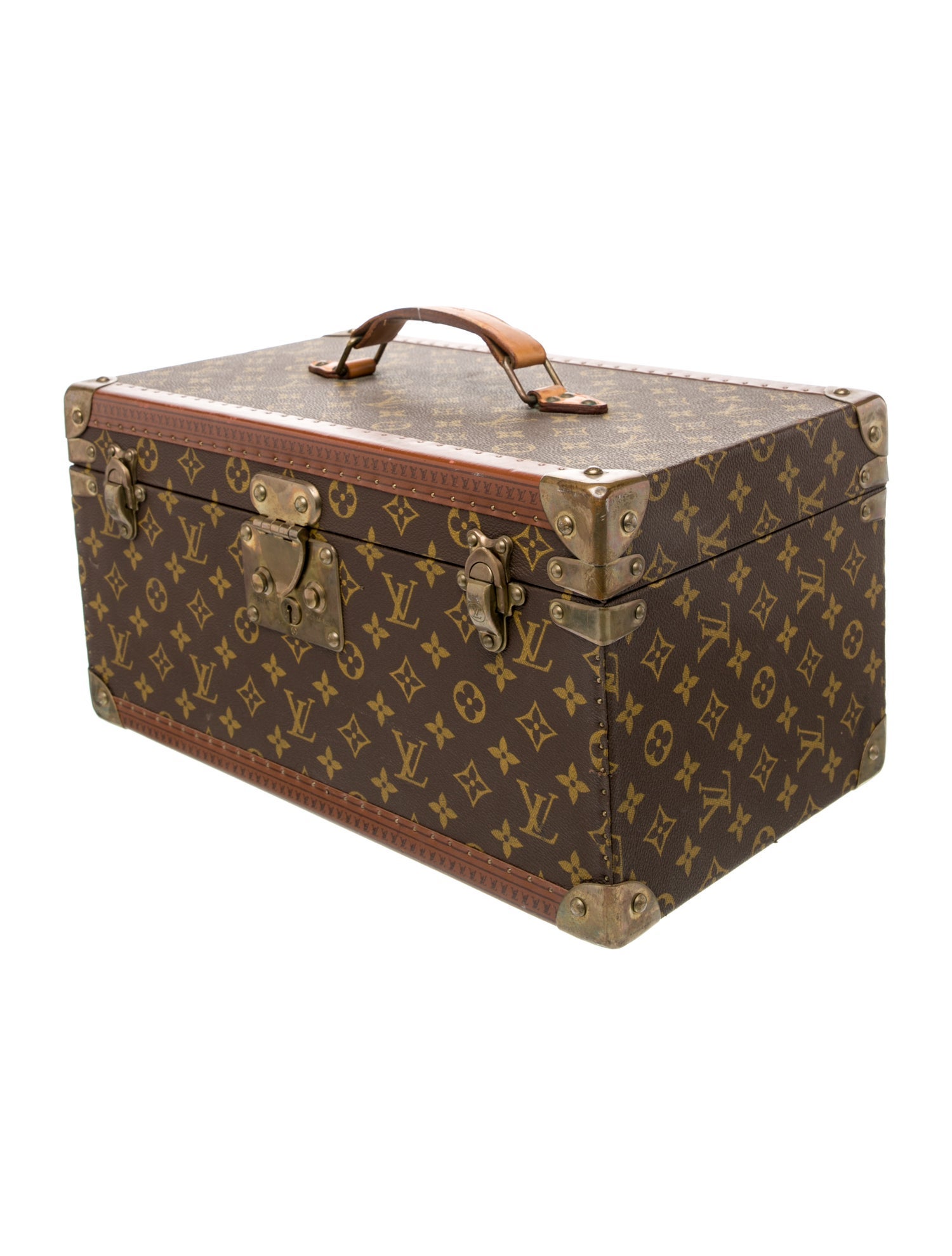 Louis Vuitton LV Monogram Bôite Bouteilles Vintage