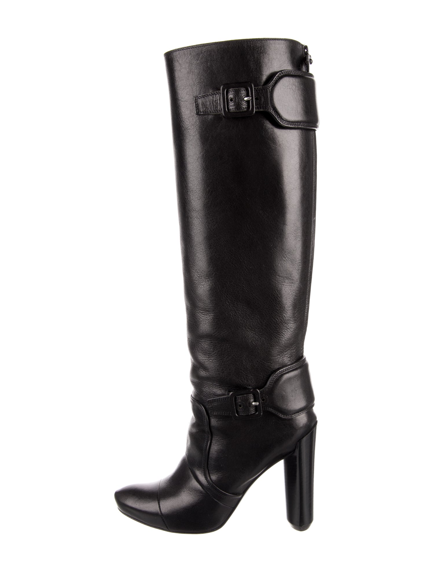 Louis Vuitton Leather Riding Boots