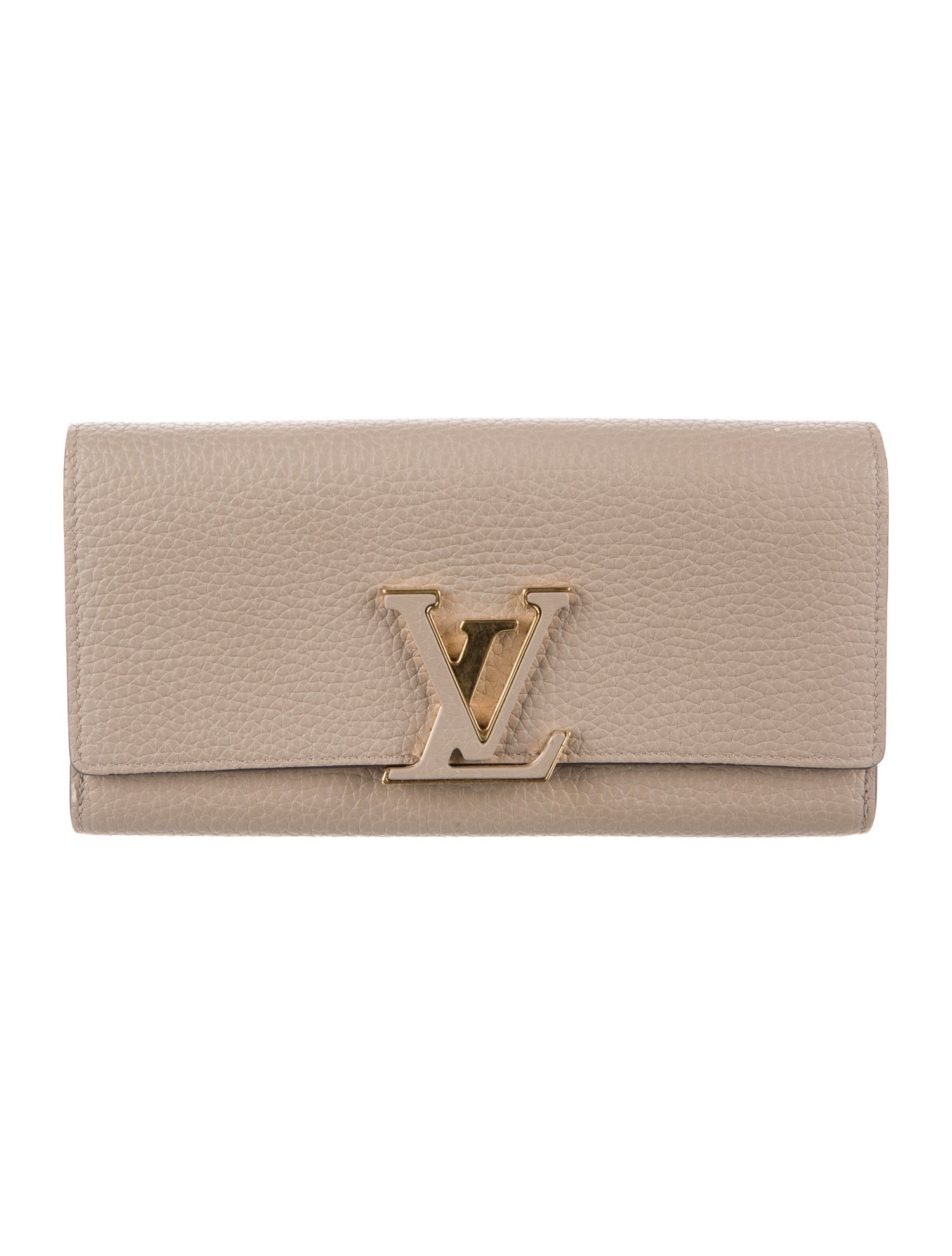 Louis Vuitton Taurillon Leather Capucines Wallet