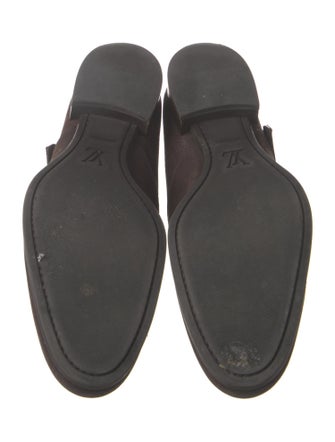 Louis Vuitton Leather Monk Straps