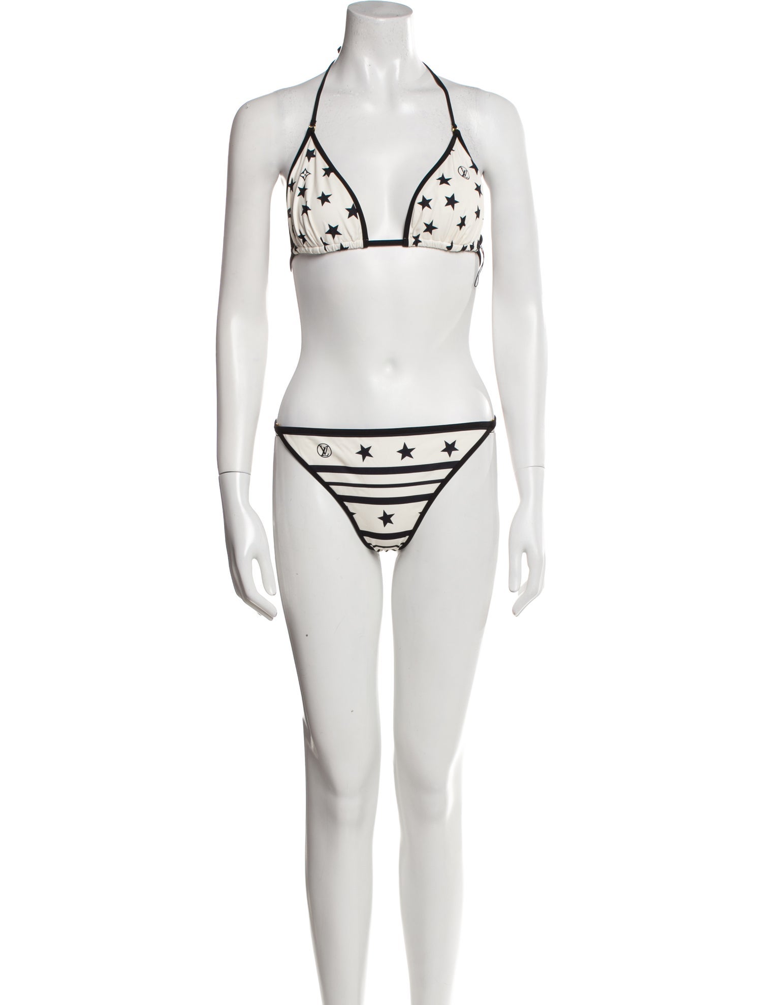 Louis Vuitton Printed Bikini w/ Tags