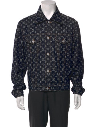 Louis Vuitton 2024 Monogram Pattern Trucker Jacket