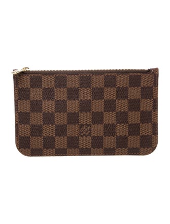 Louis Vuitton Damier Ebene Neverfull Pouch PM