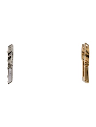 Louis Vuitton Monogram Keyhole Drop Earrings