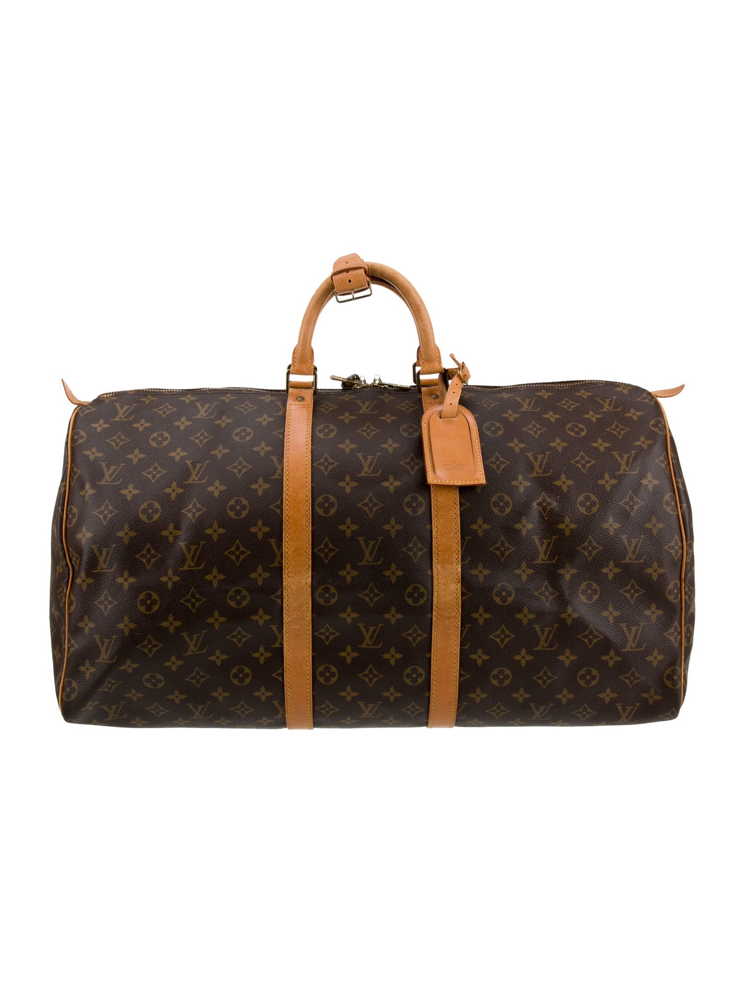 Louis Vuitton LV Monogram Keepall 55 Vintage