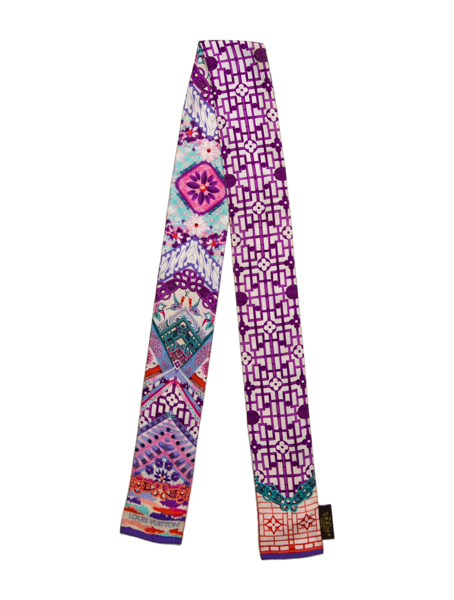 Louis Vuitton Silk LV Monogram Bandeau