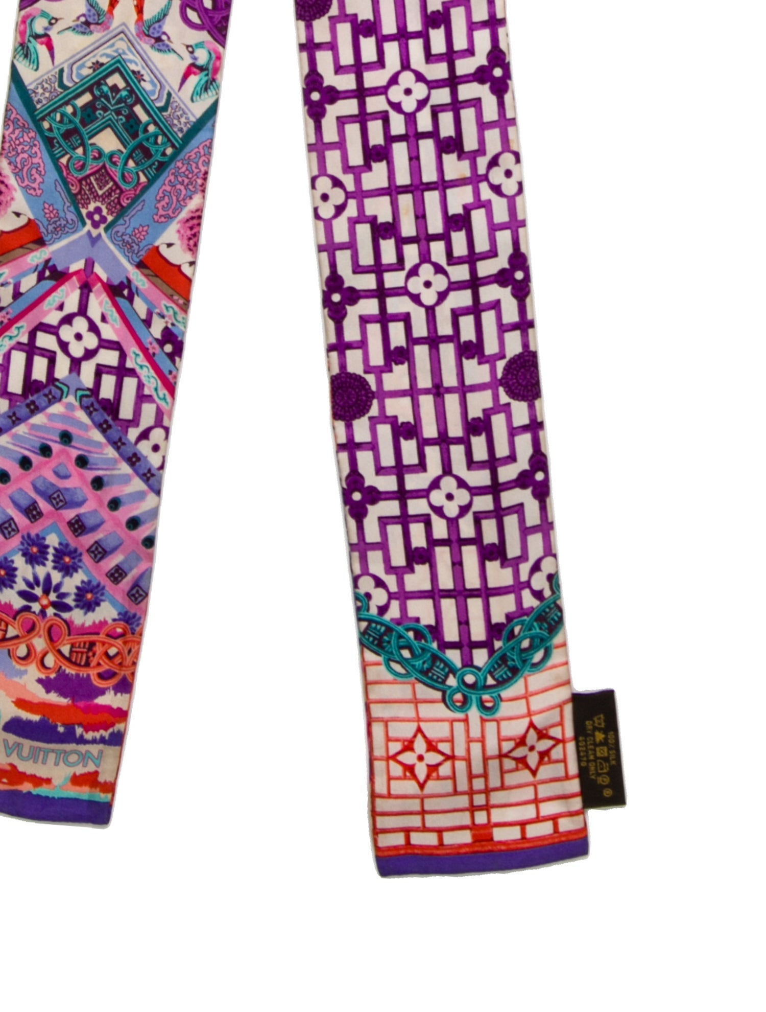 Louis Vuitton Silk LV Monogram Bandeau