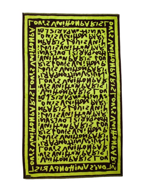 Louis Vuitton x Stephen Sprouse Graffiti Beach Towel