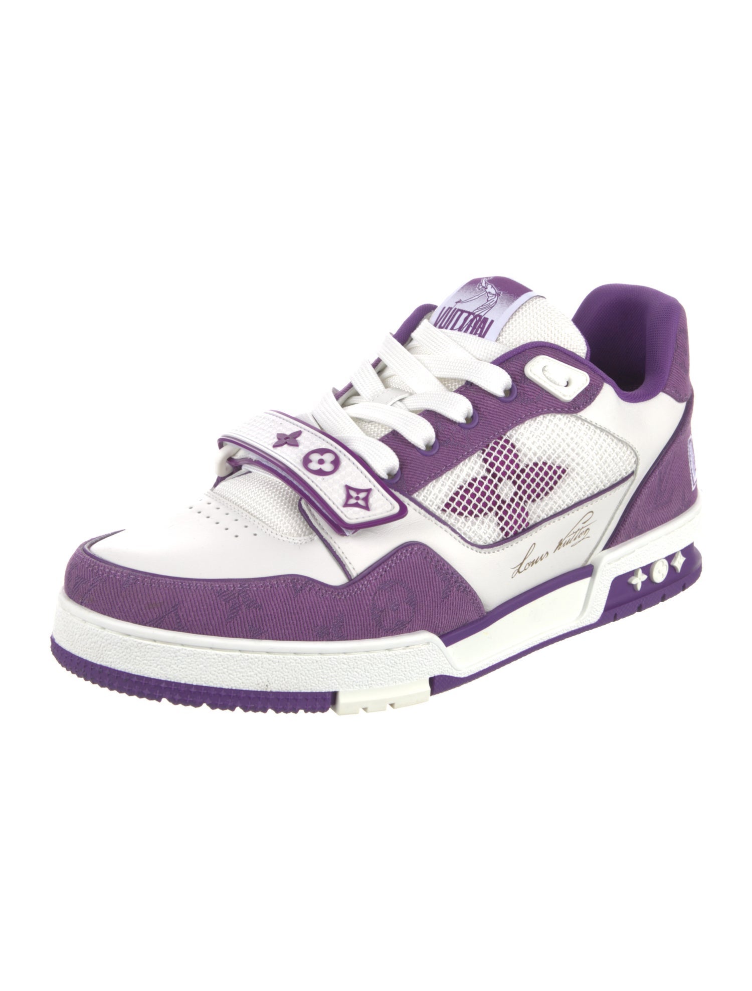 Louis Vuitton LV Monogram Leather Sneakers