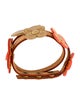 Louis Vuitton Multicolor Vernis Leather Flower Double Wrap Bracelet