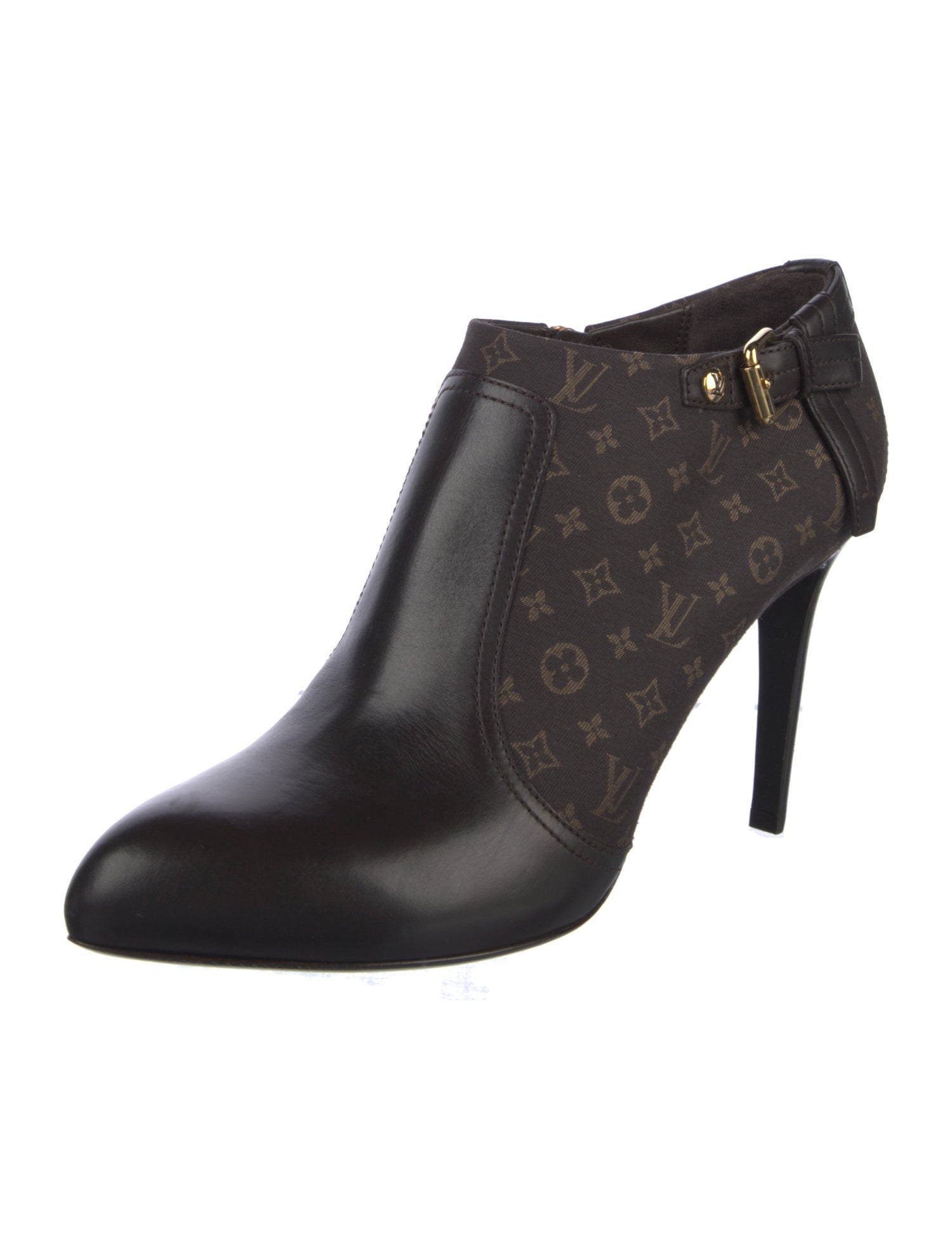 Louis Vuitton LV Monogram Leather Boots