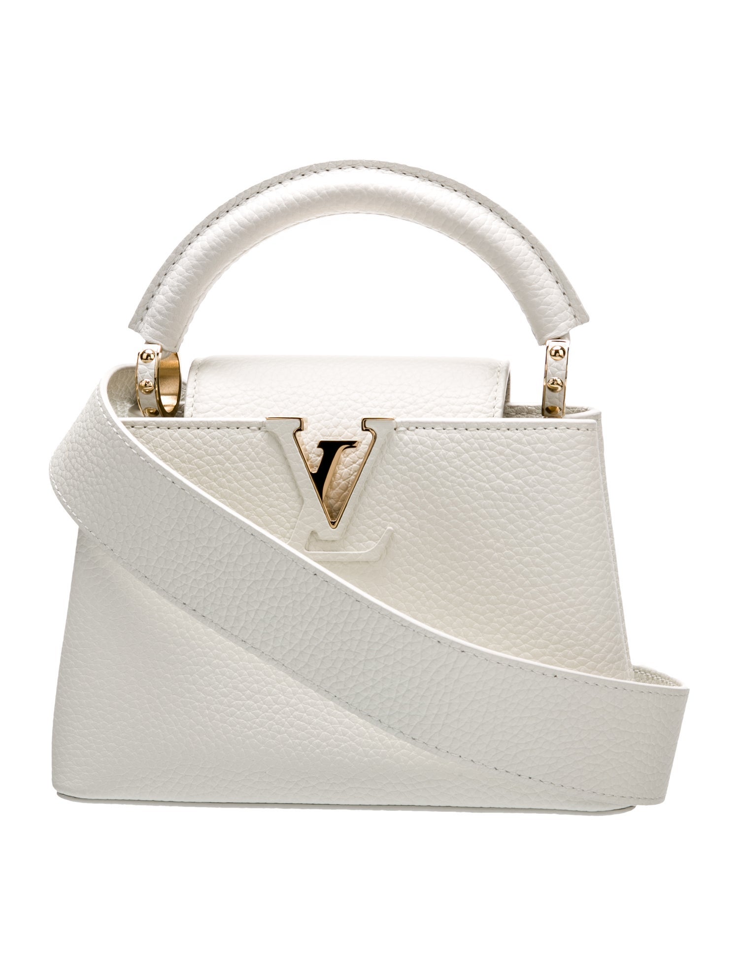 Louis Vuitton Taurillon Leather Capucines Mini