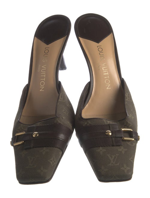 Louis Vuitton 2004 LV Monogram Mules