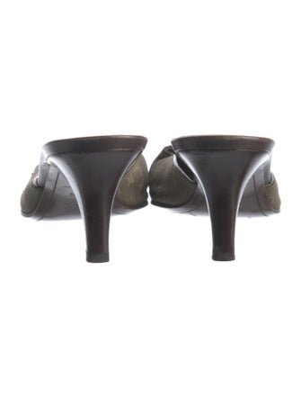 Louis Vuitton 2004 LV Monogram Mules