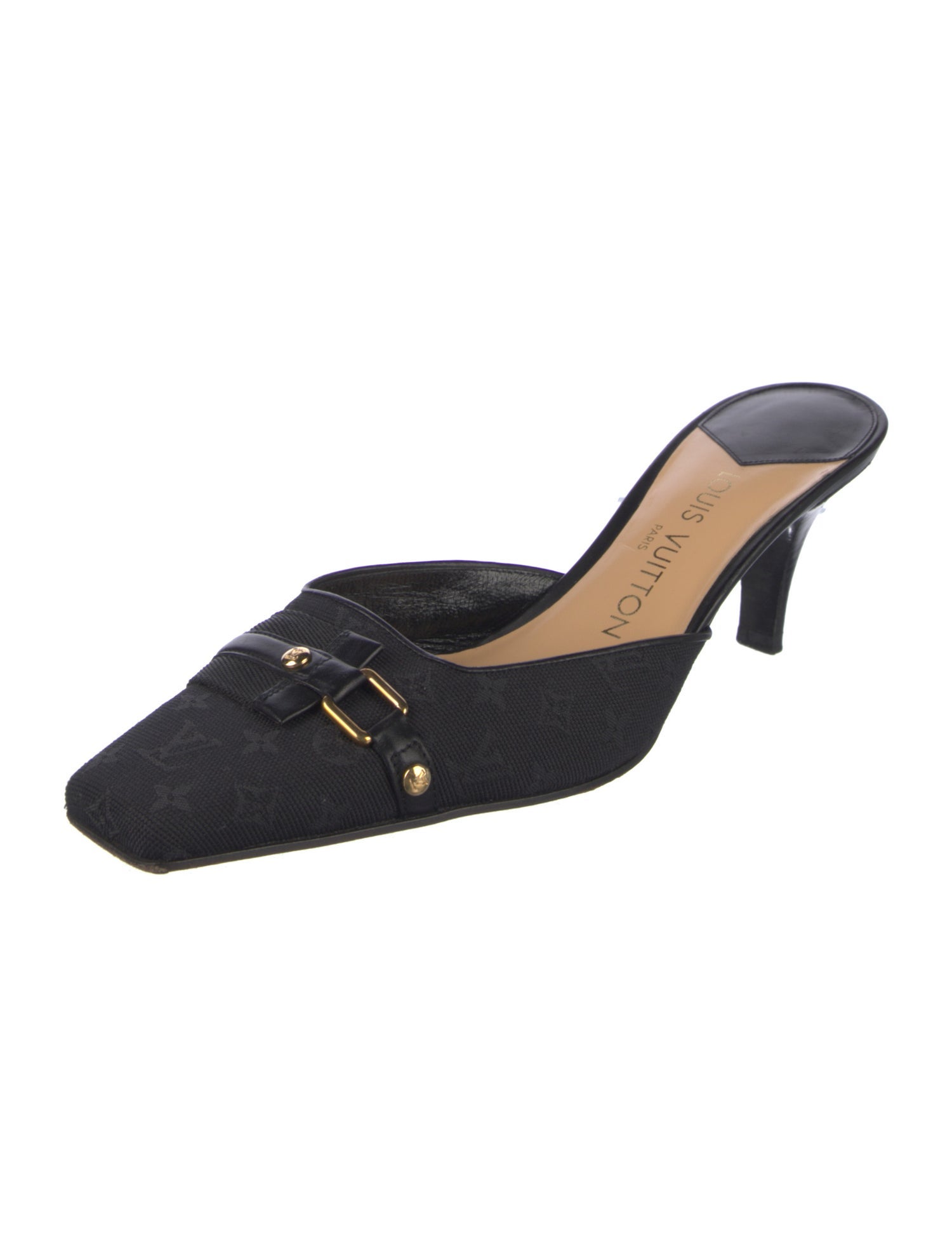Louis Vuitton 2004 LV Monogram Mules