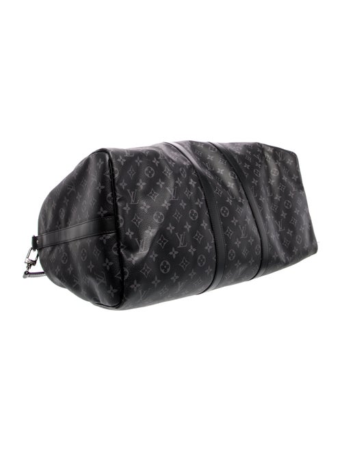 Louis Vuitton Monogram Eclipse Keepall Bandouliere 55