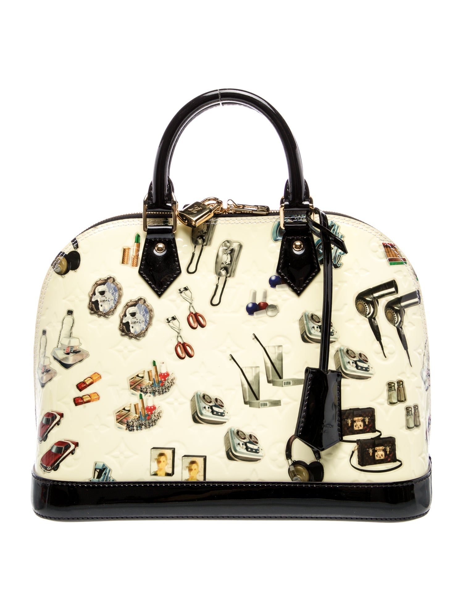 Louis Vuitton Monogram Vernis Alma PM