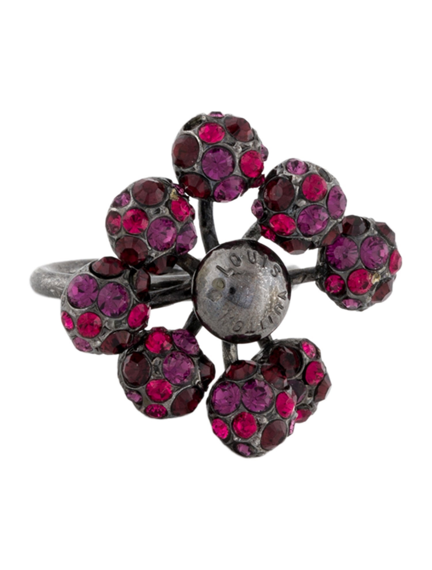 Louis Vuitton Crystal 1001 Nuits Cocktail Ring