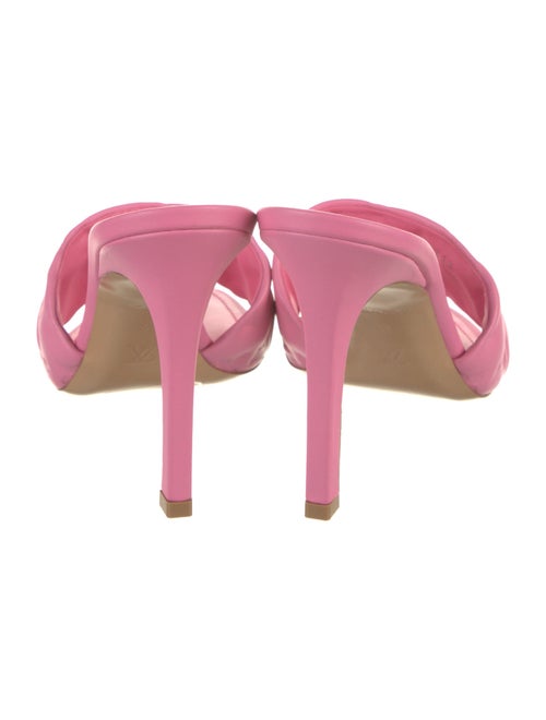 Louis Vuitton Monogram Pattern Leather Slides