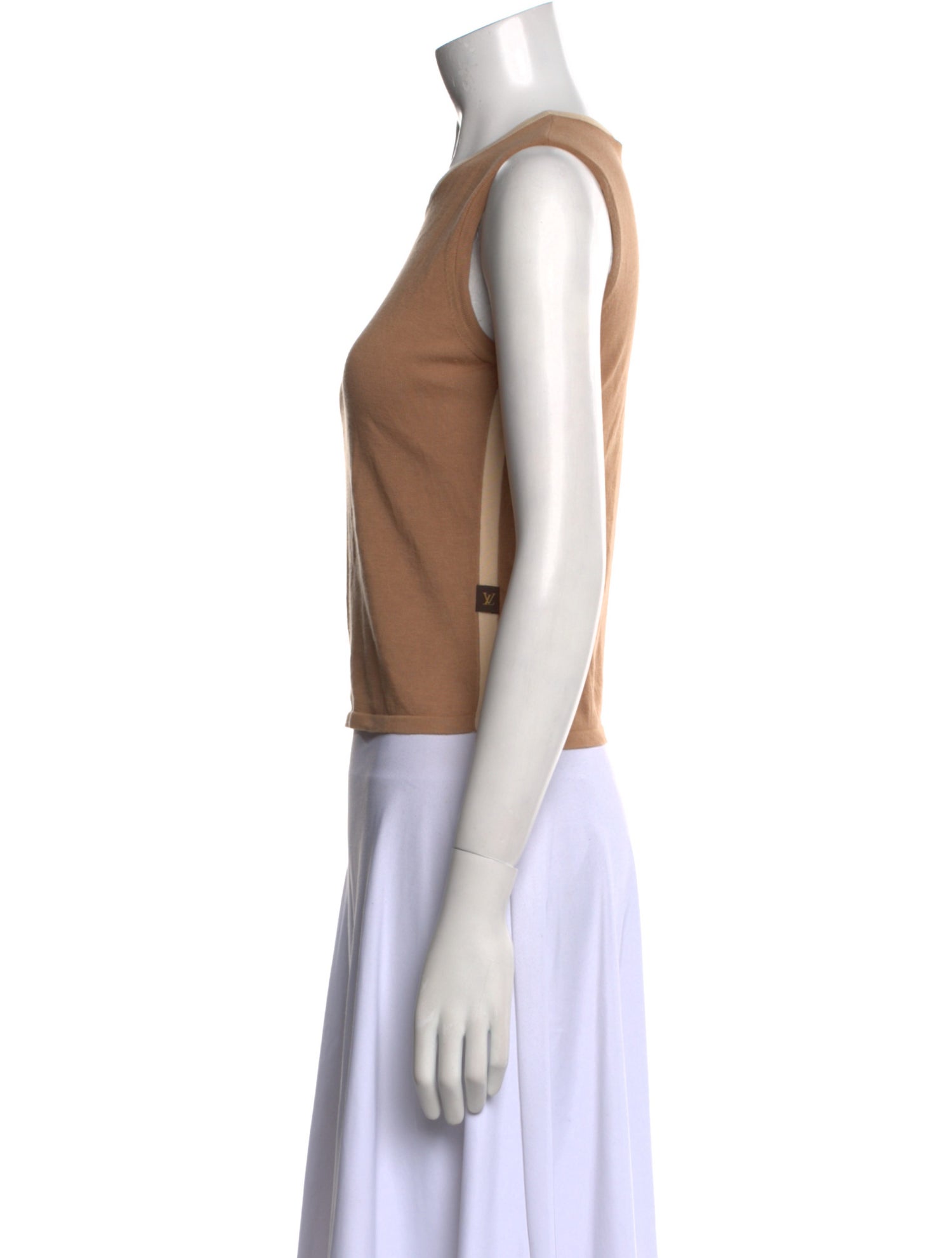 Louis Vuitton Crew Neck Sleeveless Top