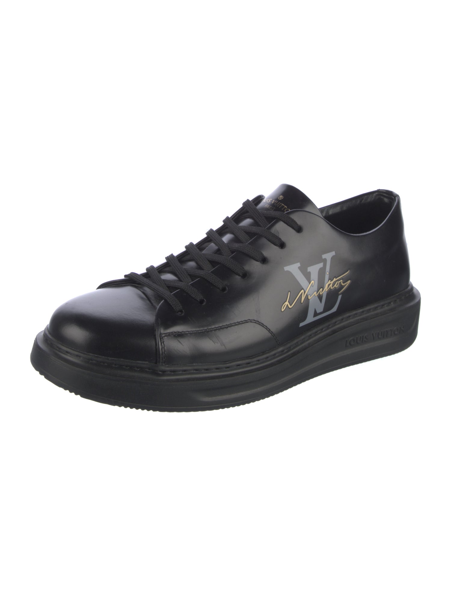 Louis Vuitton LV Monogram Leather Sneakers