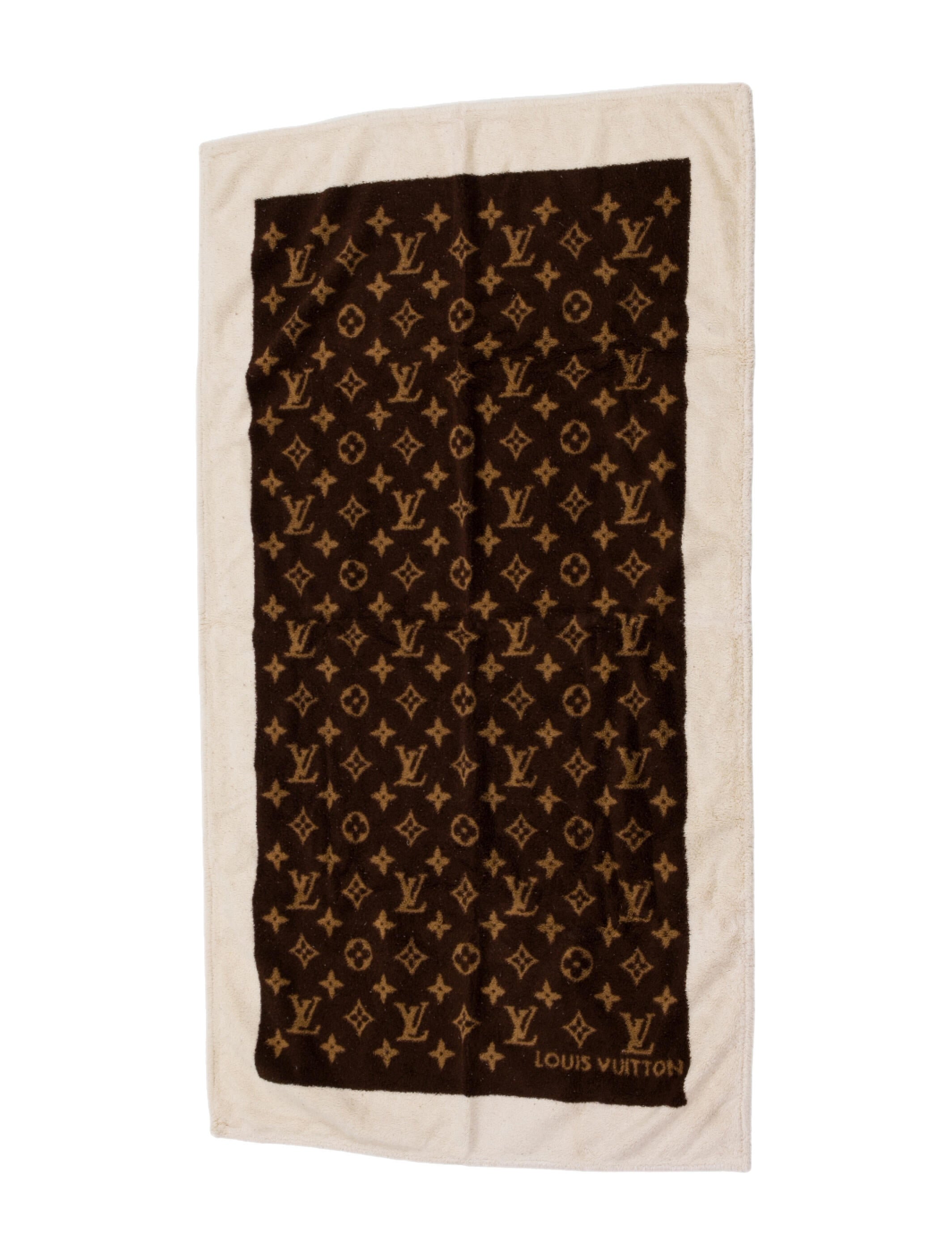 Louis Vuitton Cotton Monogram Beach Towel