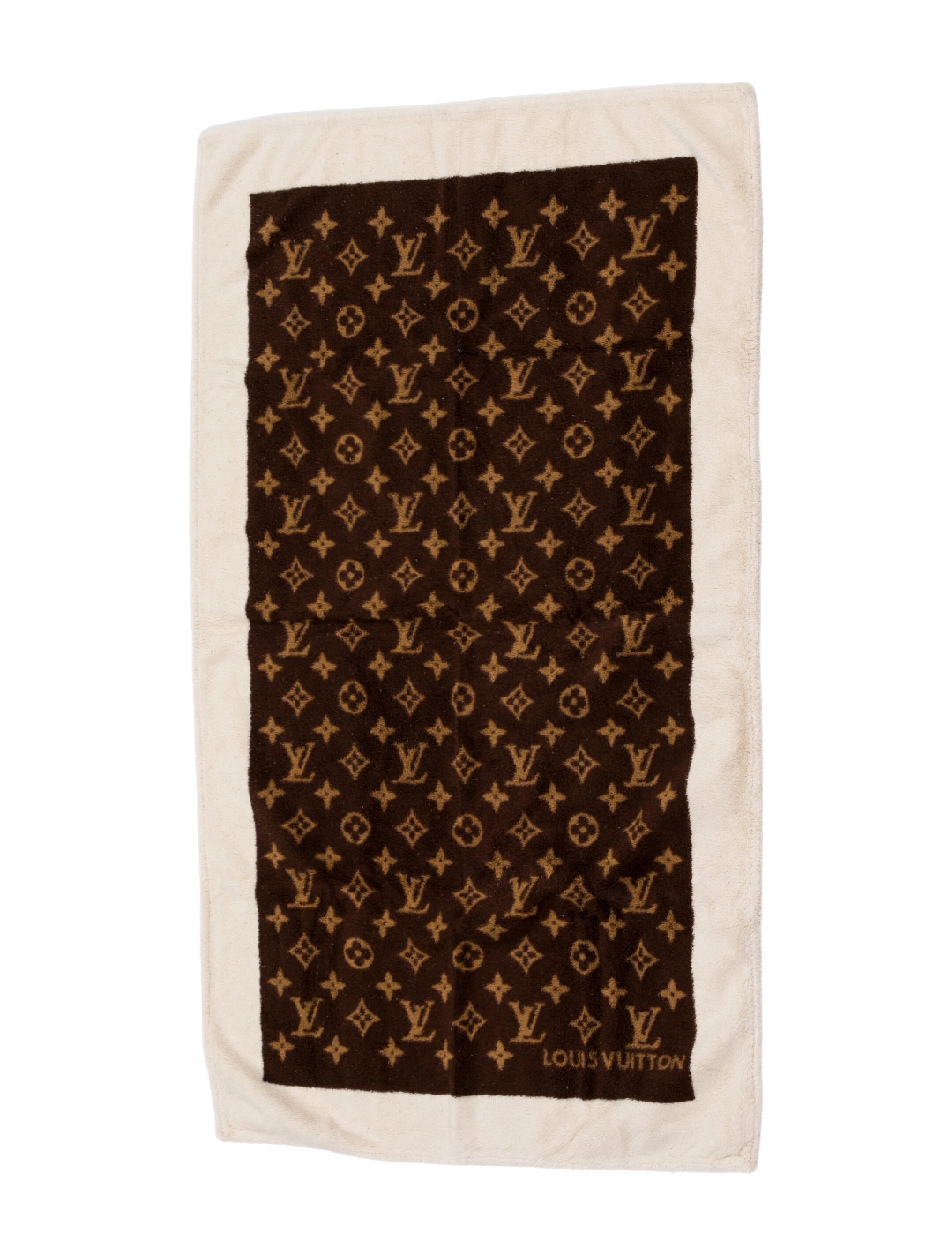 Louis Vuitton Cotton Monogram Beach Towel