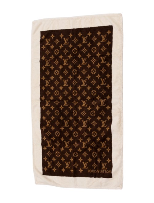 Louis Vuitton Cotton Monogram Beach Towel