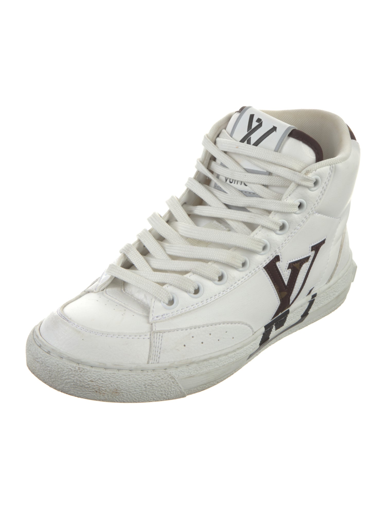 Louis Vuitton LV Monogram Leather Sneakers