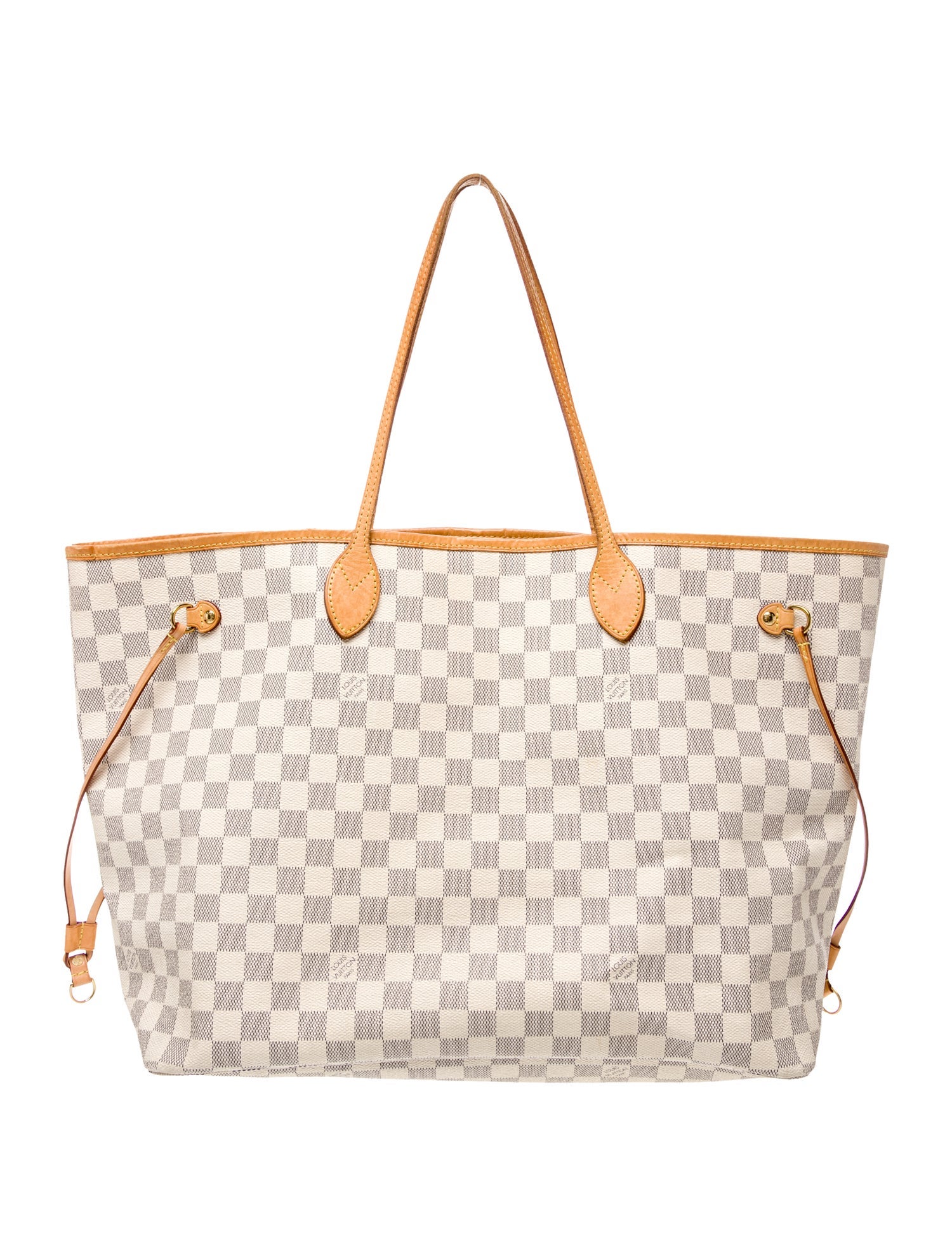 Louis Vuitton Damier Azur Neverfull w/Pouch GM