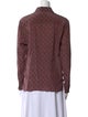 Louis Vuitton 2019 Silk Button-Up Top
