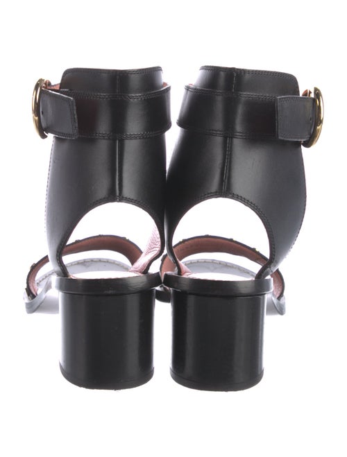 Louis Vuitton Monogram Pattern Leather Sandals