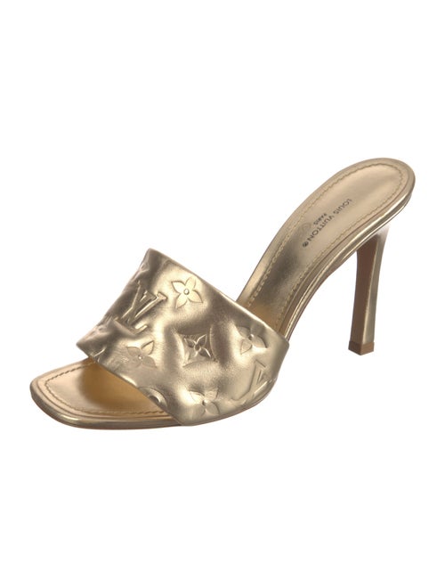 Louis Vuitton Revival Mules LV Monogram Slides