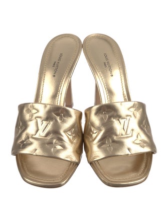 Louis Vuitton Revival Mules LV Monogram Slides