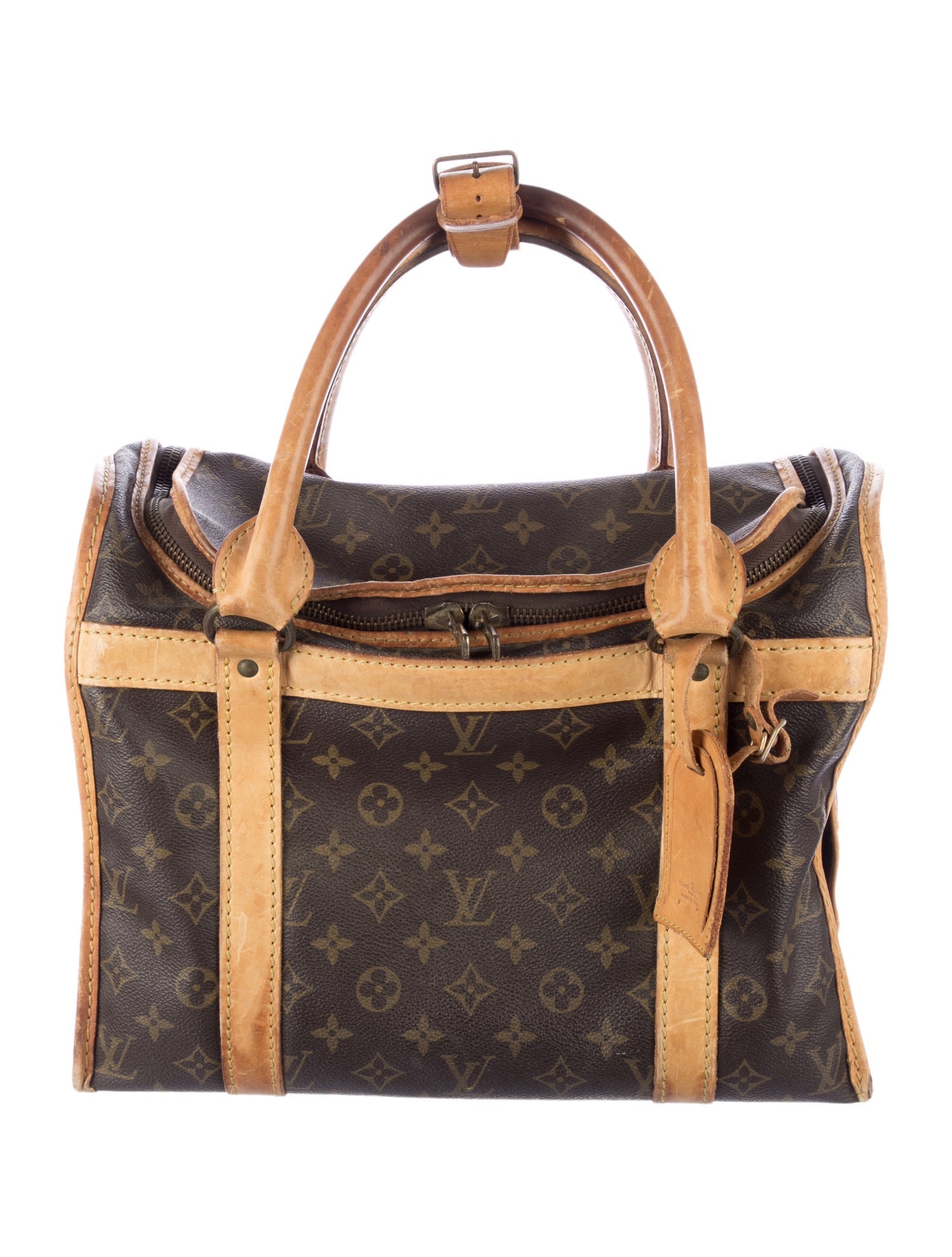 Louis Vuitton Monogram Sac Chien 40 Pet Carrier