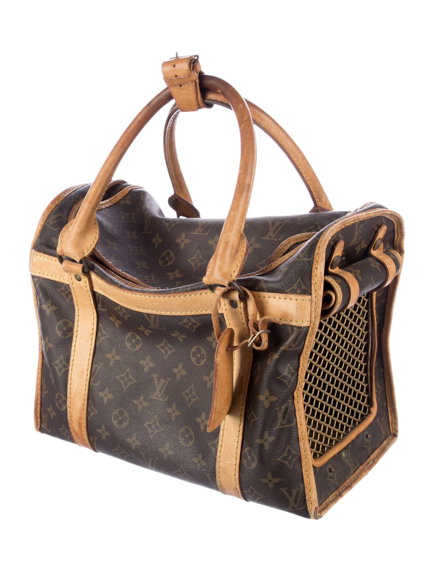 Louis Vuitton Monogram Sac Chien 40 Pet Carrier