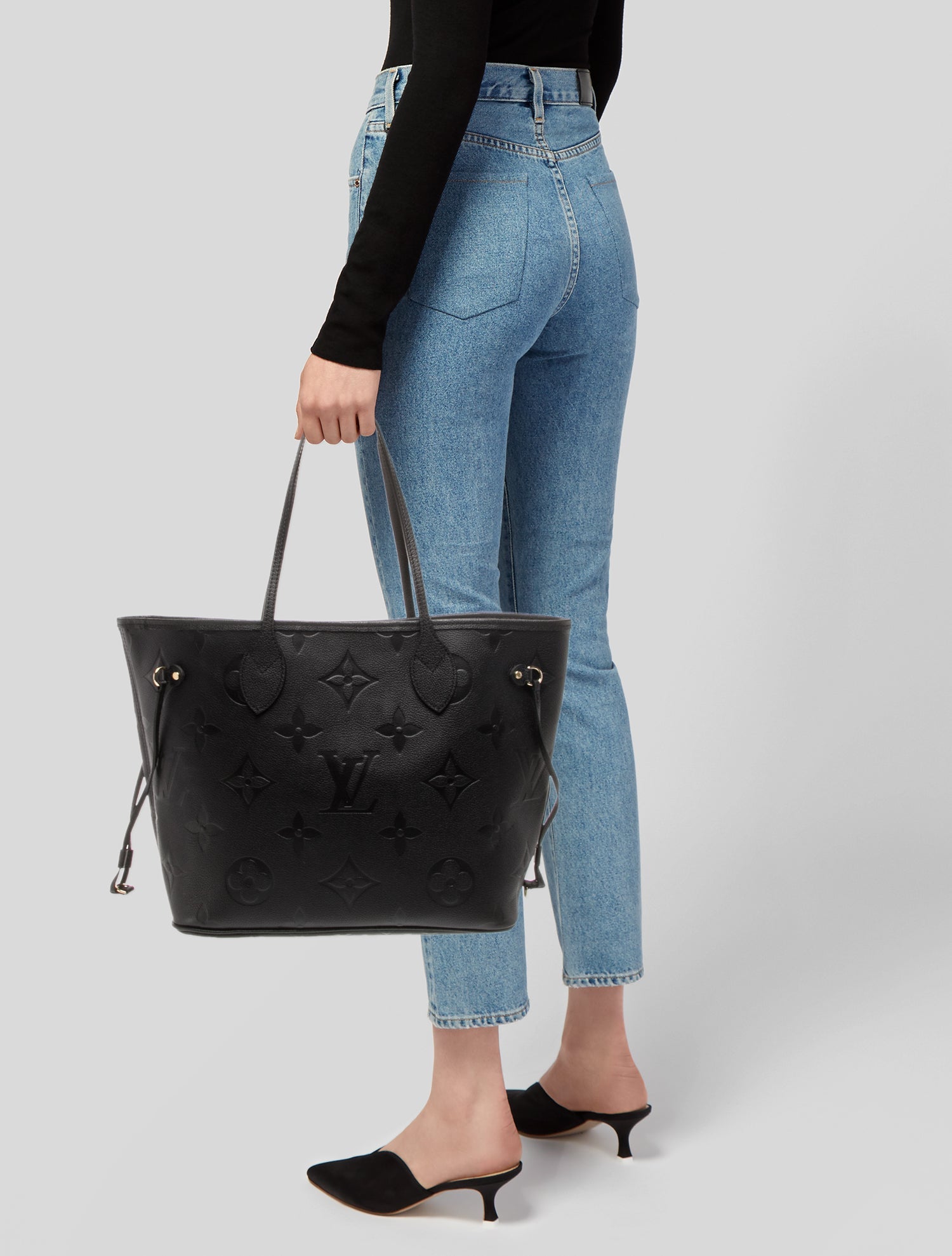 Louis Vuitton Monogram Giant Neverfull w/Pouch