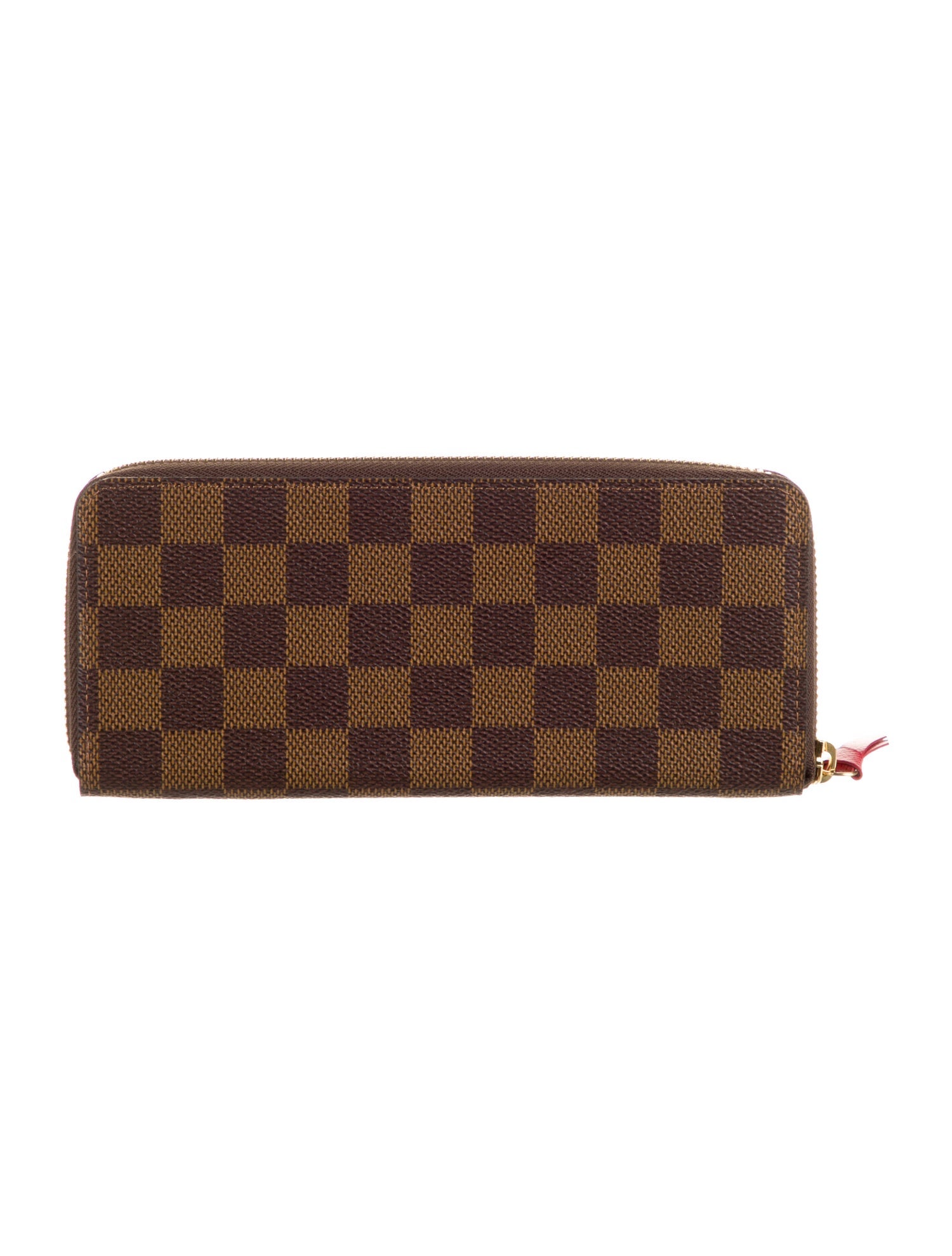Louis Vuitton 2019 Damier Ebene Pattern Clemence Wallet
