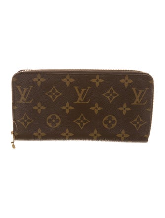 Louis Vuitton LV Monogram Coated Canvas Zippy Wallet