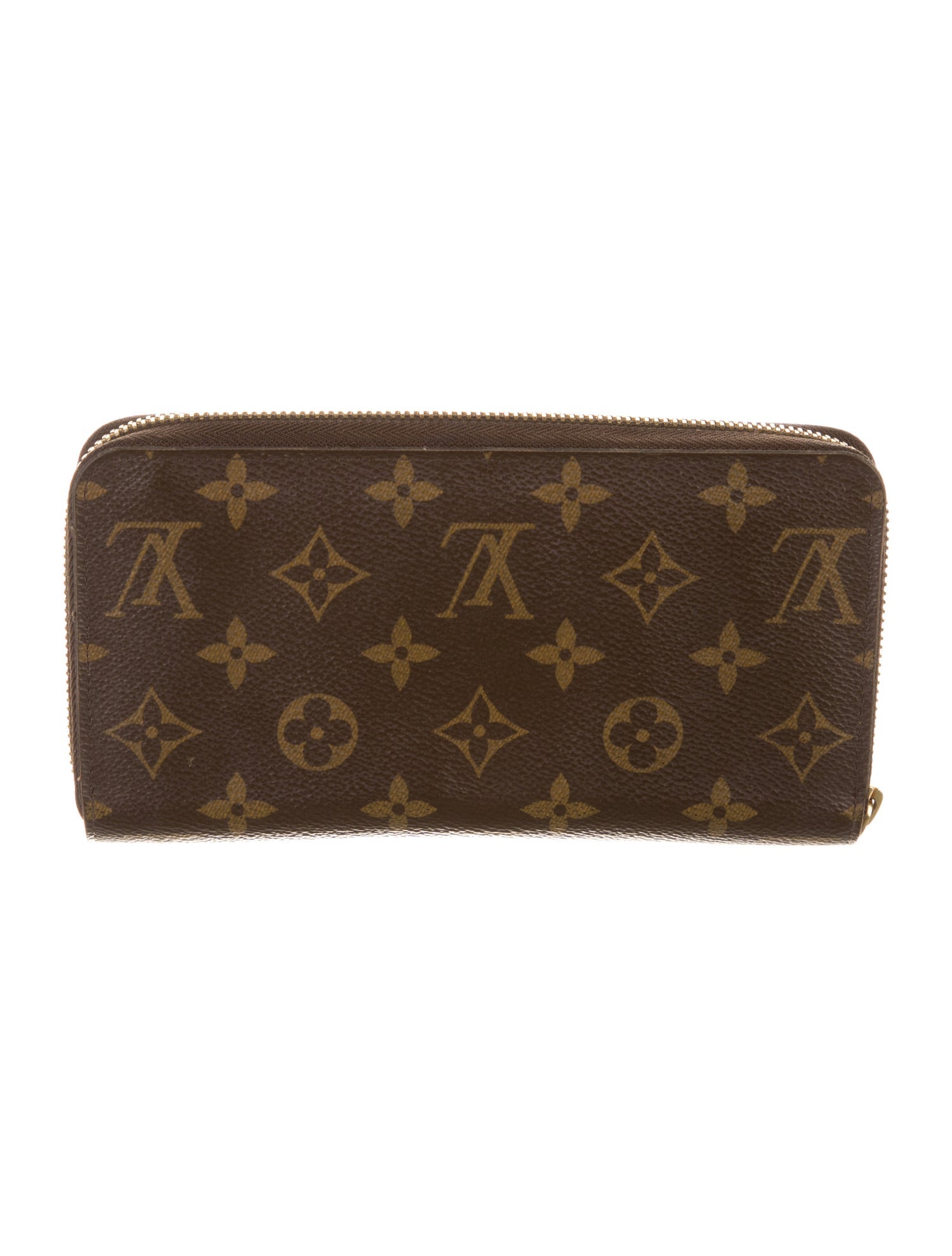 Louis Vuitton LV Monogram Coated Canvas Zippy Wallet