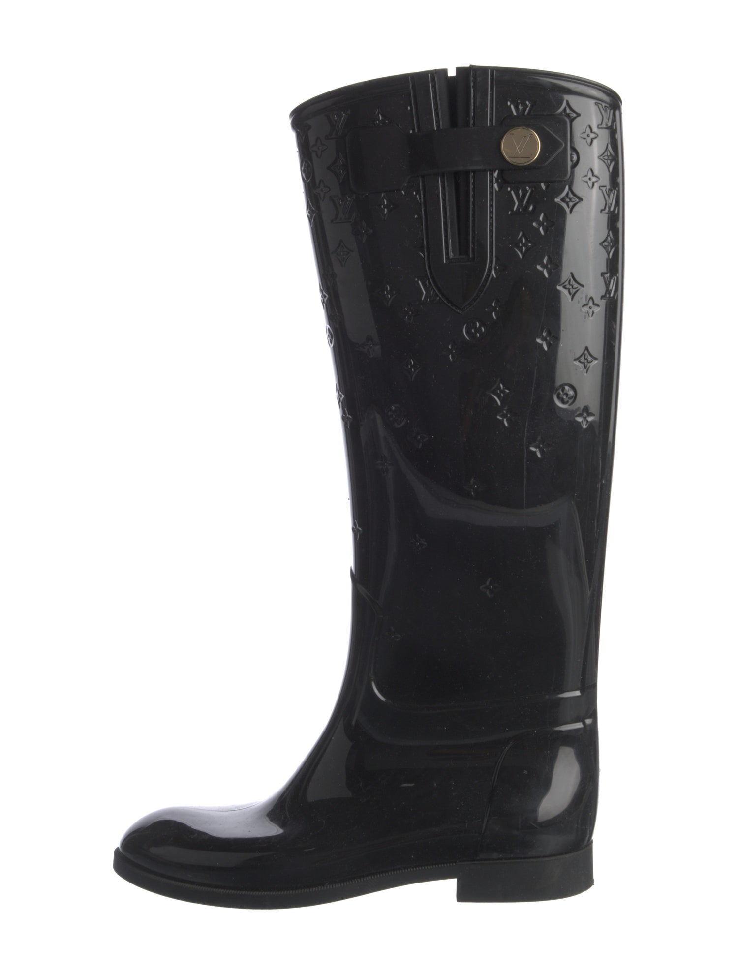 Louis Vuitton LV Monogram Rubber Rain Boots