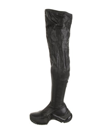 Louis Vuitton Leather Boots