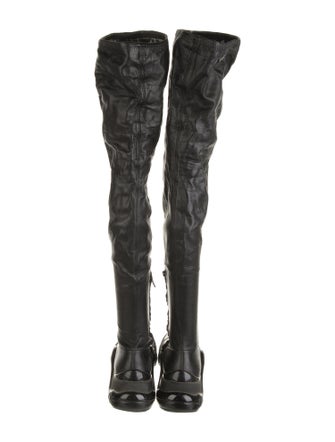 Louis Vuitton Leather Boots