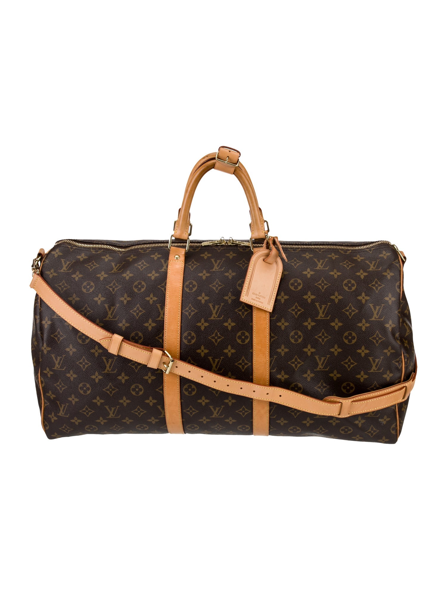 Louis Vuitton LV Monogram Keepall Bandouliere 55