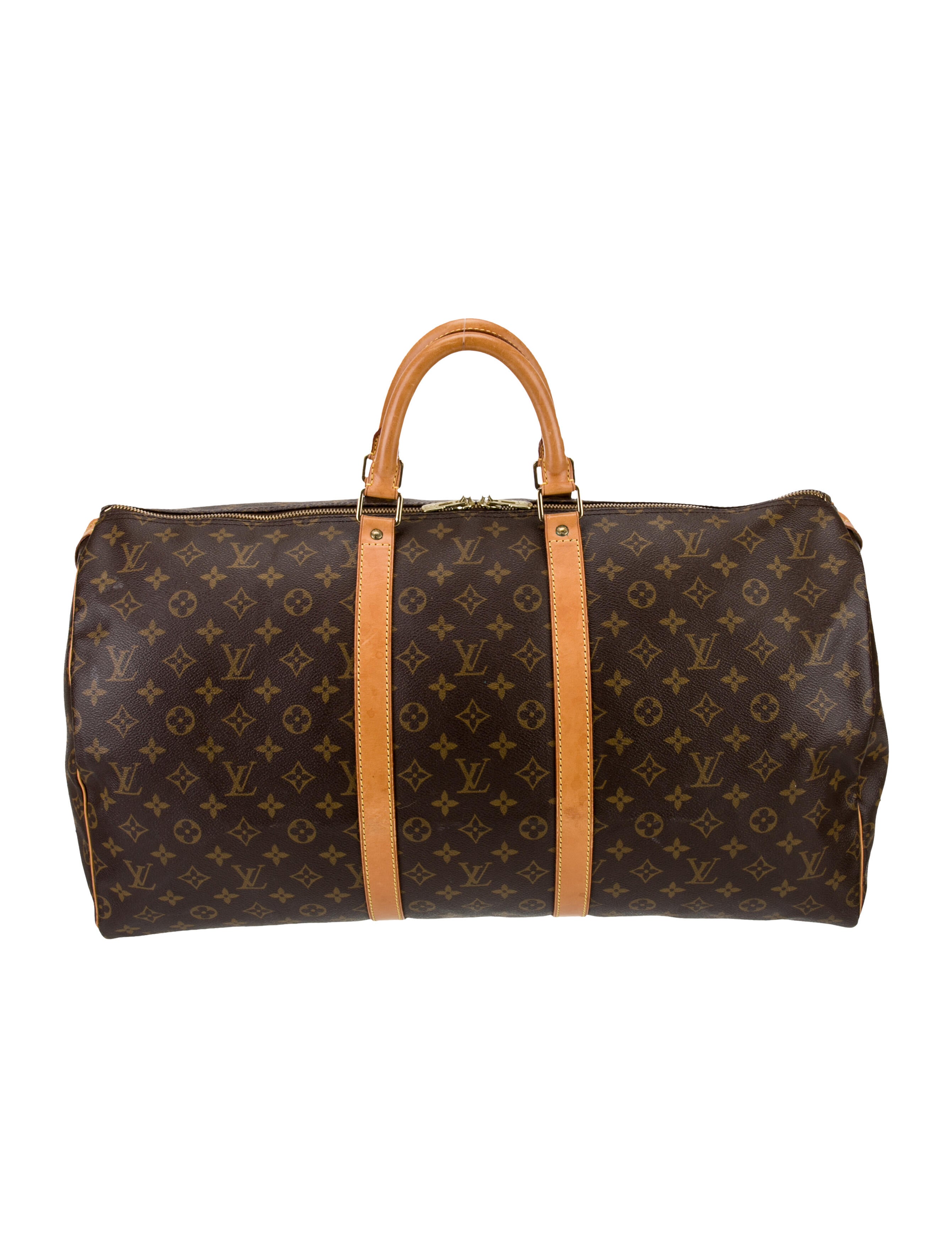 Louis Vuitton LV Monogram Keepall 55 Vintage