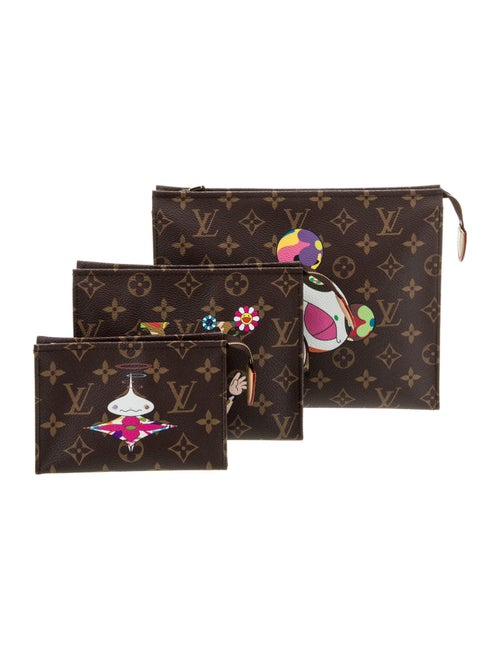 Louis Vuitton LV Monogram Trio Toiletry Pouches